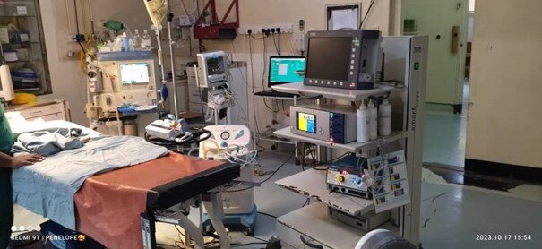 Abbildung 3: Operationssaal der Neurochirurgie