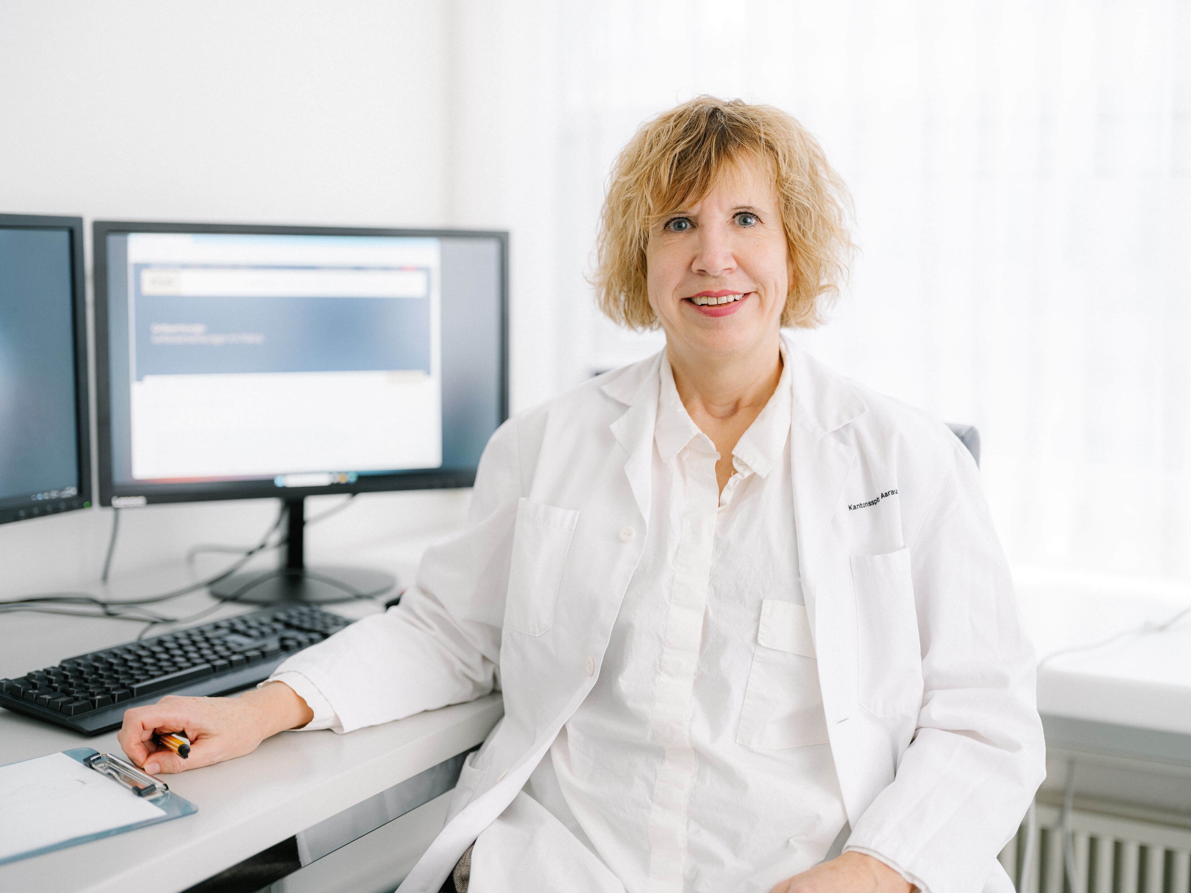 Regula Marti, Chefärztin a.i. Gefässchirurgie am KSA.