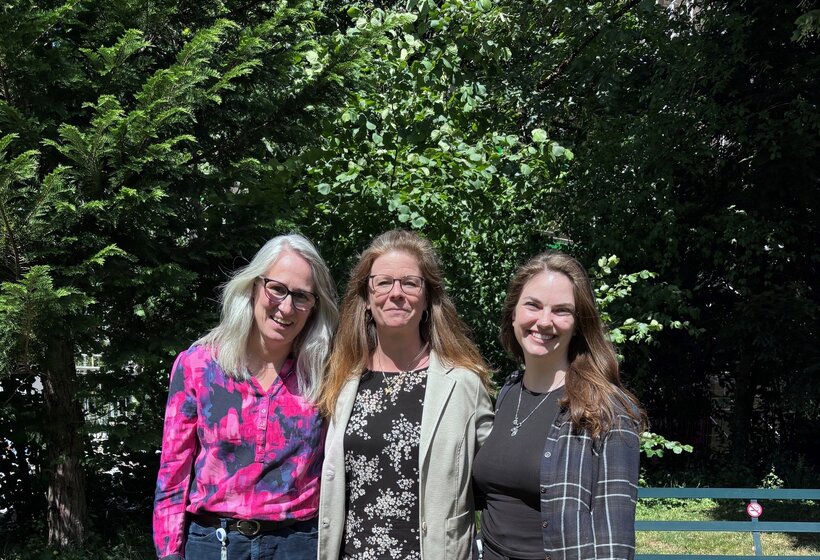 Luzia Jäger, Yvonne Padrutt, Valerie Haller