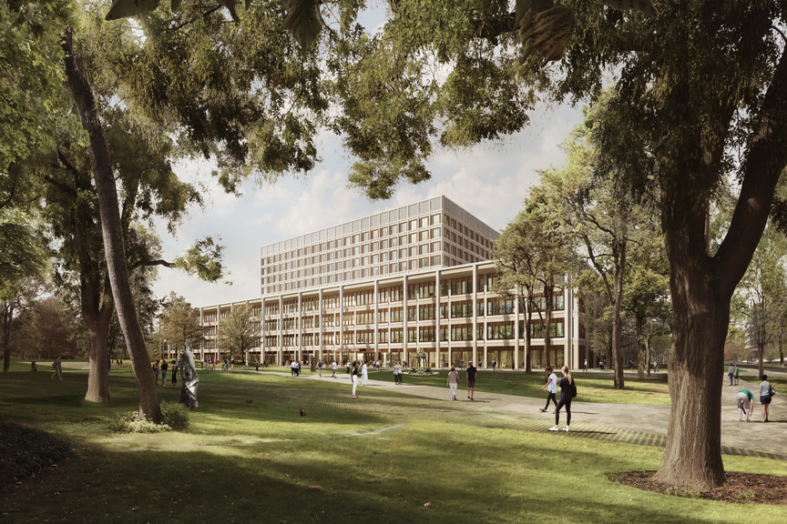 Visualisierung Neubau Dreiklang