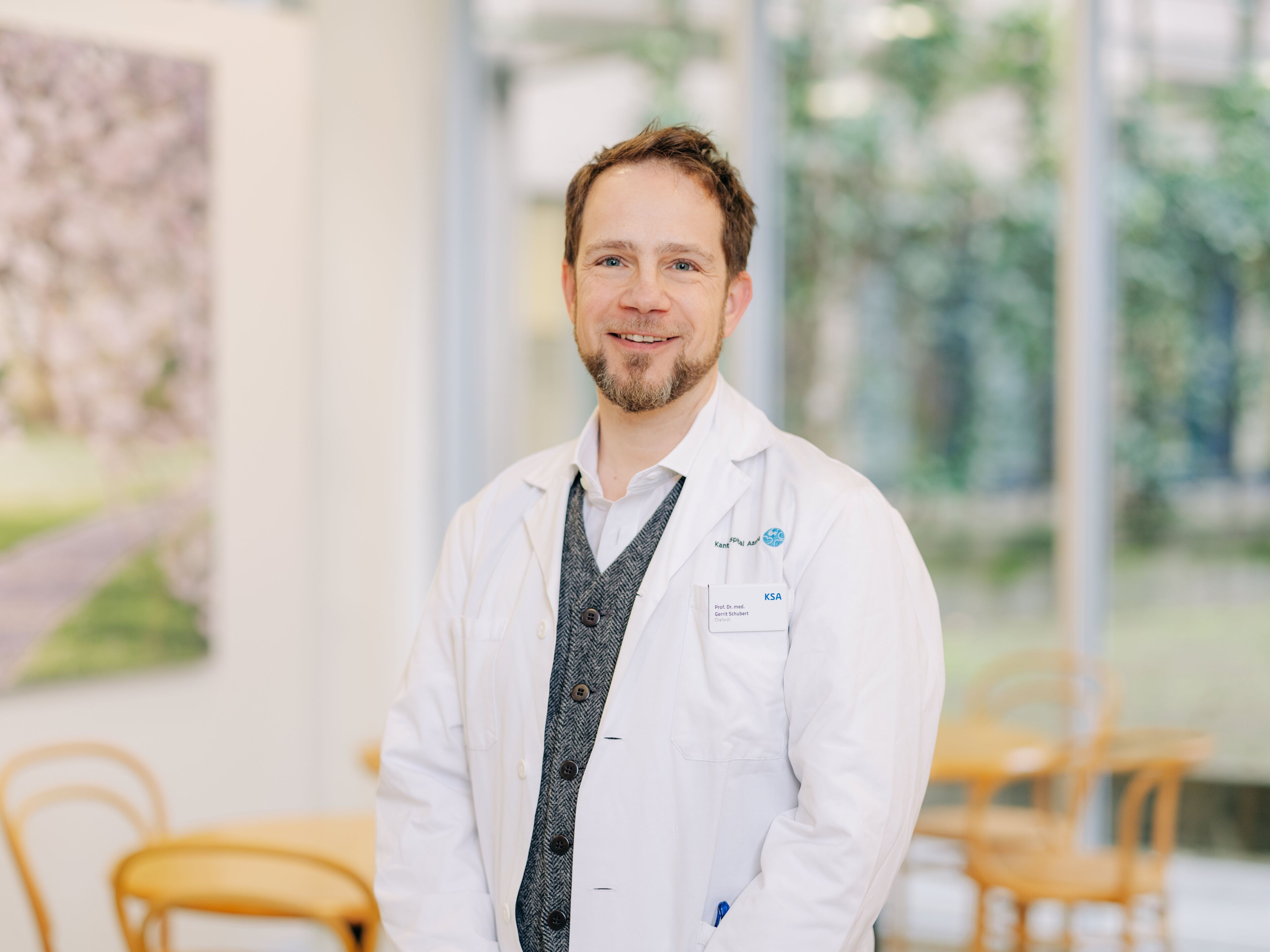 Prof. Dr. med. Gerrit A. Schubert, Chefarzt und Klinikleiter Neurochirurgie am Kantonsspital Aarau