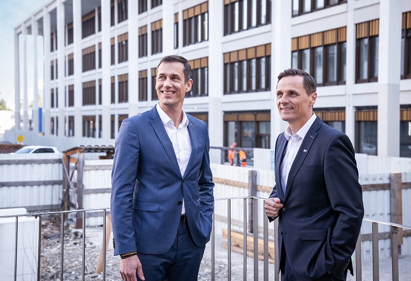 Dr. Markus Meier und Dr. Daniel Lüscher 